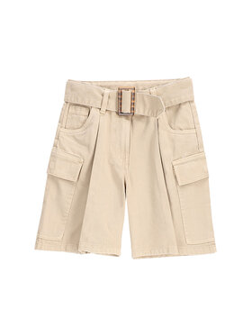 Coccodrillo Coccodrillo Pantaloncini di tessuto WC5119501NGJ Beige Regular Fit