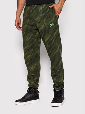 Nike Nike Spodnie dresowe DD5145 Zielony Regular Fit