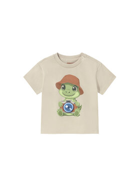 Mayoral Mayoral Тишърт 1016 Бежов Regular Fit