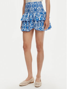 ONLY ONLY Spódnica mini Nadja 15351182 Niebieski Regular Fit