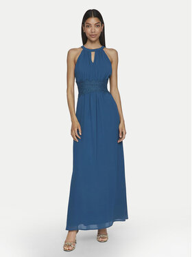 Vila Vila Rochie de seară Milina 14052647 Albastru Regular Fit
