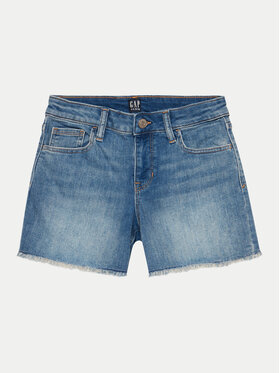 Gap Gap Джинсові шорти 603115-01 Голубий Regular Fit