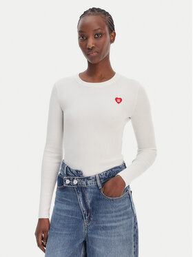 HUGO HUGO Pulover Sarpha 50554317 Bež Slim Fit