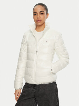 Tommy Jeans Tommy Jeans Зимно яке Essential DW0DW19312 Екрю Regular Fit