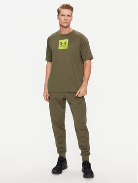 Under Armour Majica Ua Tech Prt Fill Ss 1380785 Khaki Loose Fit