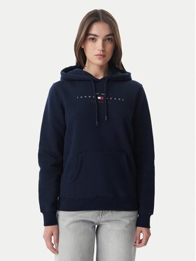 Tommy Jeans Tommy Jeans Felpa Linear DW0DW23485 Blu scuro Regular Fit