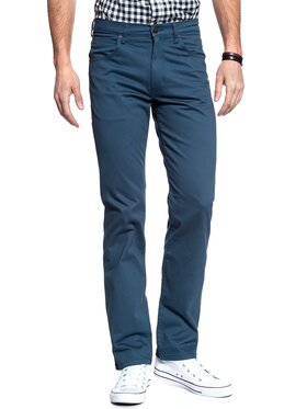 Wrangler Wrangler Spodnie materiałowe ARIZONA Niebieski Straight Fit