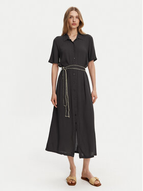 Roxy Roxy Rochie tip cămașă ERJWD03884 Gri Regular Fit