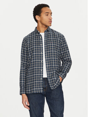 Tommy Hilfiger Tommy Hilfiger Cămașă Gingham MW0MW37573 Bleumarin Regular Fit