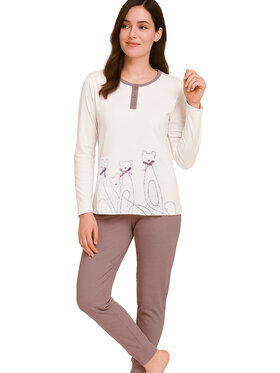 Infiore Infiore Piżama SWS0571 Kolorowy Comfortable Fit