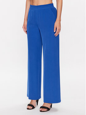 Kontatto Kontatto Bavlnené nohavice NO7028 Modrá Relaxed Fit