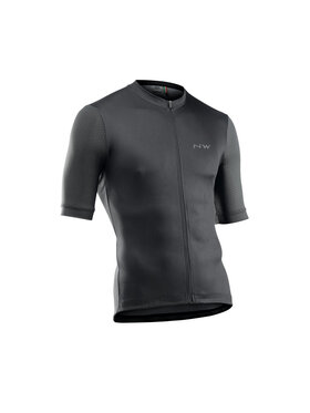 Northwave Northwave Koszulka rowerowa Active Jersey Short Sleeve Czarny Slim Fit