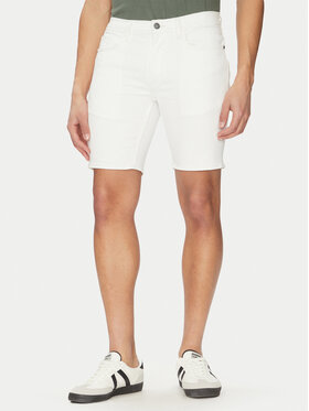 Blend Blend Pantaloni scurți de blugi 20718125 Alb Regular Fit