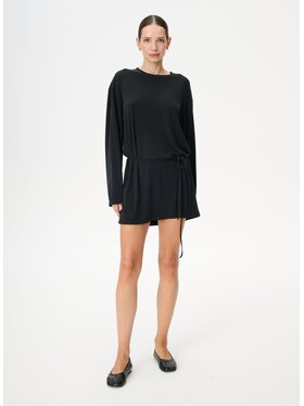 LEBRAND LEBRAND Sukienka codzienna Cynthia Czarny Regular Fit