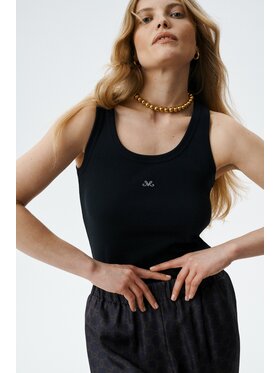 MARI PRETI MARI PRETI Tank top Vista Czarny Regular Fit