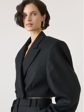 La Mania La Mania Marynarka HARVEY Czarny Classic Fit