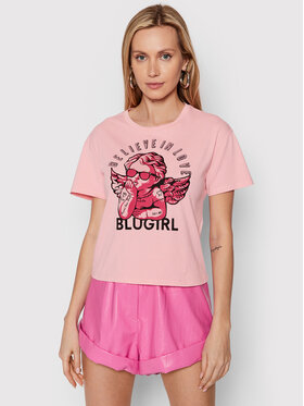 Blugirl Blumarine Blugirl Blumarine T-Shirt RA2232 J5972 Ροζ Relaxed Fit