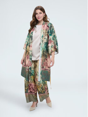 Fiorella Rubino Fiorella Rubino Cardigan S014L000217N0S5 Verde A-Line Fit