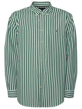 Tommy Hilfiger Tommy Hilfiger Srajca MW0MW42440 Zelena Regular Fit