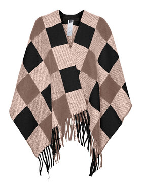 Vero Moda Vero Moda Pončo 10292229 Rjava Regular Fit