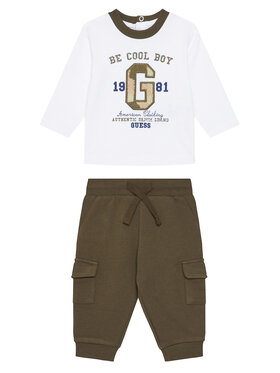Guess Guess Completo maglietta e pantaloni I5YG06 K8HM4 Bianco Regular Fit
