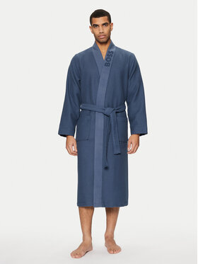 BOSS BOSS Bademantel Waffle 50469787 Blau