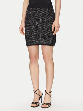 Liu Jo Liu Jo Fustă mini WF4023 MA06P Negru Regular Fit