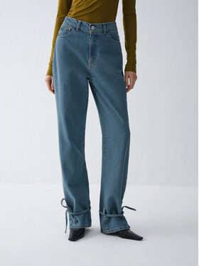 La Mania La Mania Jeansy ETZI Niebieski Basic Fit