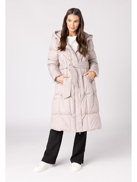 QUIOSQUE QUIOSQUE Płaszcz QUIOSQUE 9VD002104 Beżowy Regular Fit