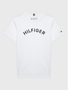 Tommy Hilfiger Tommy Hilfiger T-shirt Arched KS0KS00401 D Blanc Regular Fit