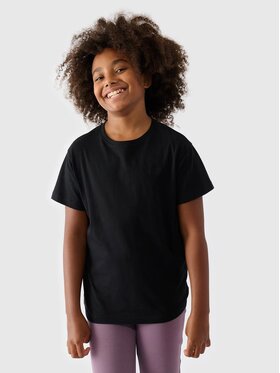 4F 4F T-shirt 4FJWMM00TTSHF2332-20S Nero Regular Fit