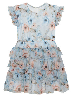 Guess Guess Елегантне плаття K6RK06 WA2T0 Голубий Regular Fit