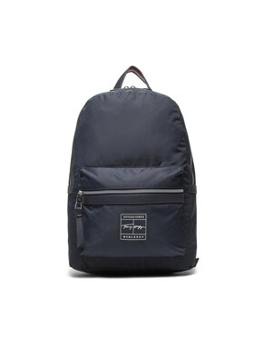 Tommy Hilfiger Tommy Hilfiger Sac à dos Th Singnature Backpack AM0AM08452 Bleu marine