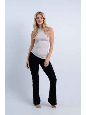 Nudyess Nudyess Bluzka Icon z modalu Beżowy Fitted Fit