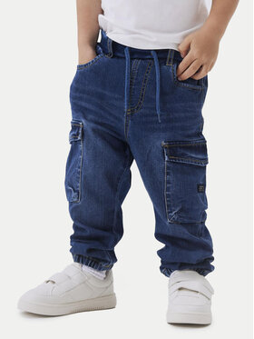 NAME IT NAME IT Džinsai 13224943 Tamsiai mėlyna Baggy Fit