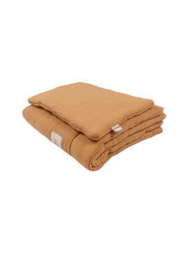 Malomi Malomi Komplet pościeli camel Brązowy