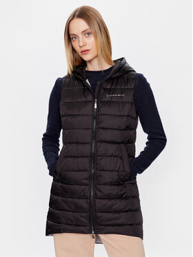 Volcano Volcano Bezrękawnik Savana L24245-S23 Czarny Regular Fit