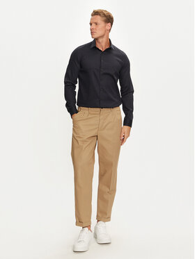 Calvin Klein Košulja K10K113521 Tamnoplava Slim Fit