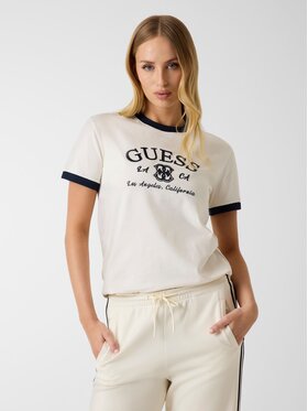 Guess Guess T-Shirt 183416 Biały Classic Fit