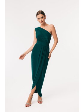 Aurora Aurora Sukienka wieczorowa Eris Zielony Feminine Fit