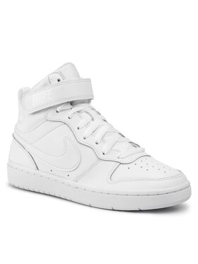 Nike Tenisice Court Borough Mid 2 (Gs) CD7782 100 Bijela