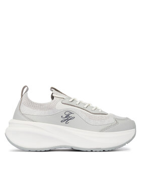 Tommy Hilfiger Tommy Hilfiger Sneakersy TH Wave Runner FW0FW09484 Szary