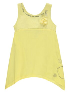Kanz Kanz T-Shirt 1713181-4530 Żółty Basic Fit