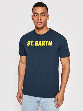 MC2 Saint Barth MC2 Saint Barth Marškinėliai TSHM001 02872B Tamsiai mėlyna Regular Fit