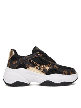 Guess Guess Sneakersy FLPHAR FAL12 Čierna
