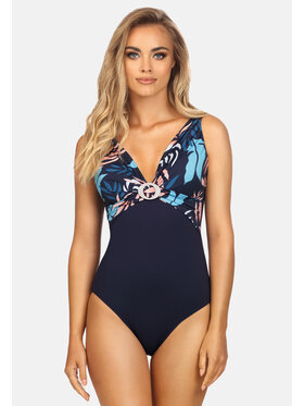 Miss Lou Miss Lou Costume da bagno ML025 Blu scuro
