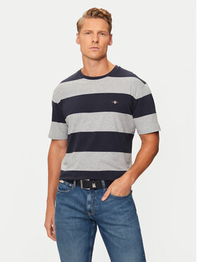 Gant Gant T-Shirt 2003203 Γκρι Regular Fit