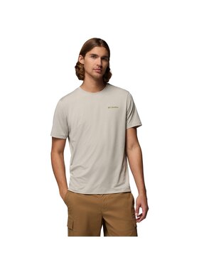 Columbia Columbia T-Shirt 216508 Beżowy Regular Fit