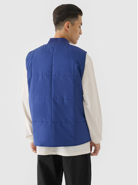 4F 4F Gilet 4FRAW24TVESM171-31S Blu Regular Fit
