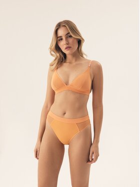 Esotiq Esotiq Figi klasyczne z wysokim stanem 43120 Pomarańczowy